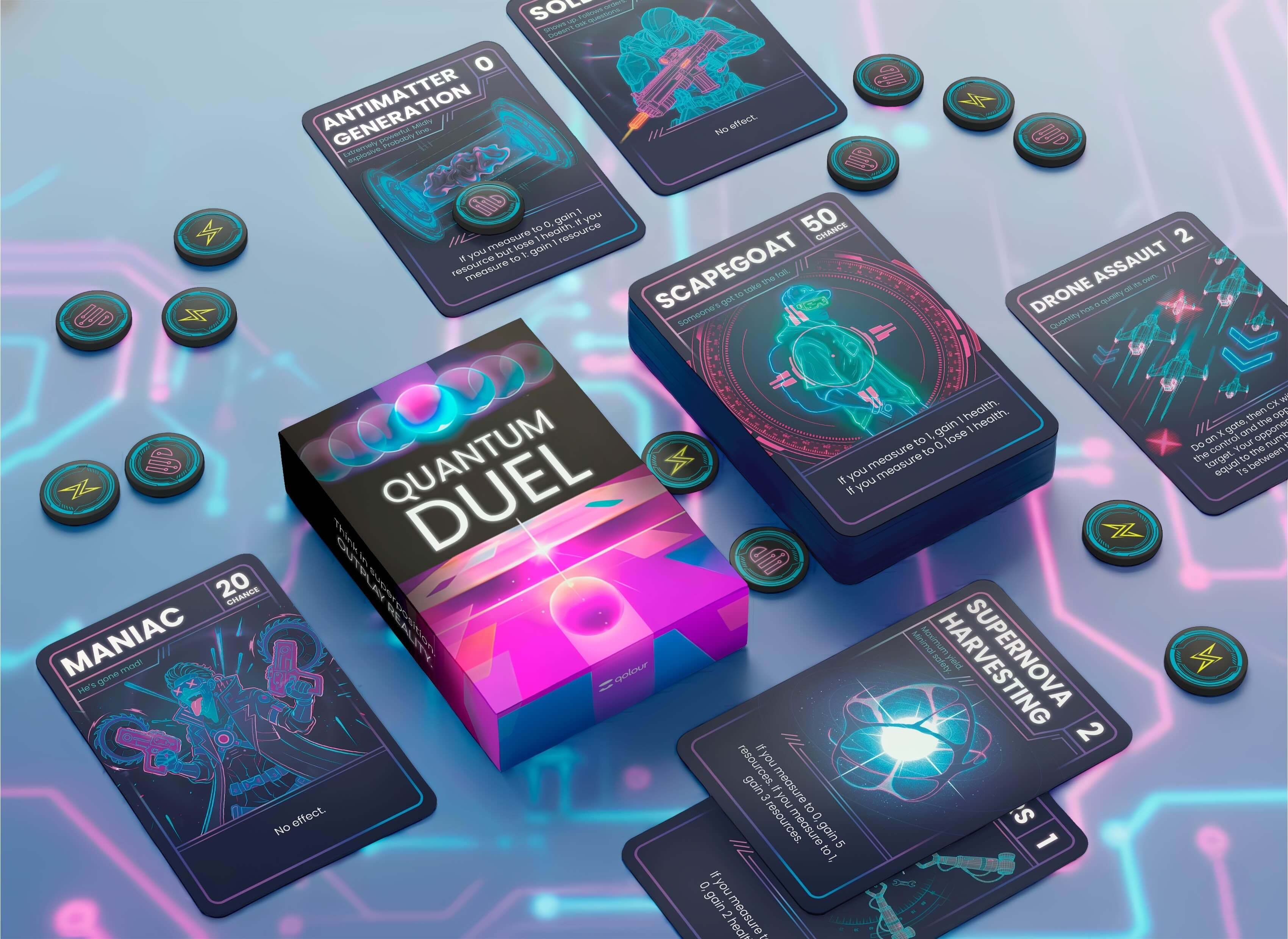 Quantum Duel Card Game