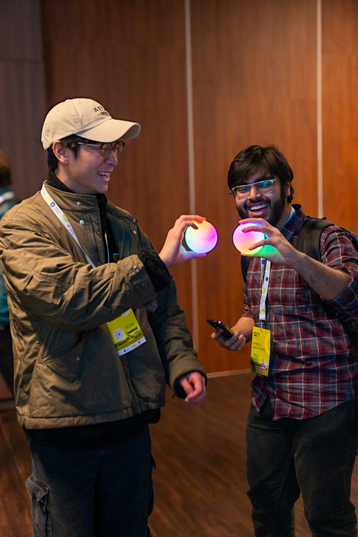 People exploring Qubi at QIP 2026